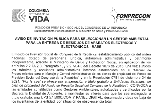Invitación Pública